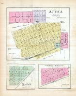 Attica, Crisfield, Crystal Springs, Kansas State Atlas 1887